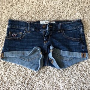 Hollister jean shorts